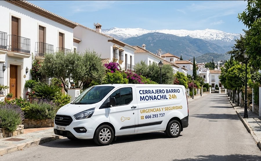 Furgoneta Cerrajero Barrio Monachil Granada